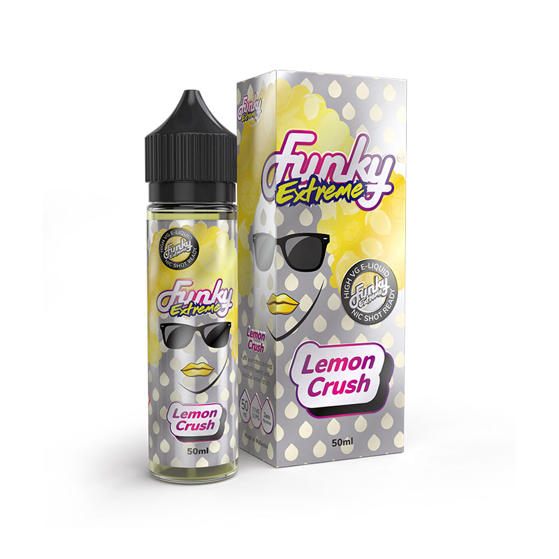 Lemon Crush 50ml eLiquid Bundle £14.99 + Free UK Delivery iBreathe